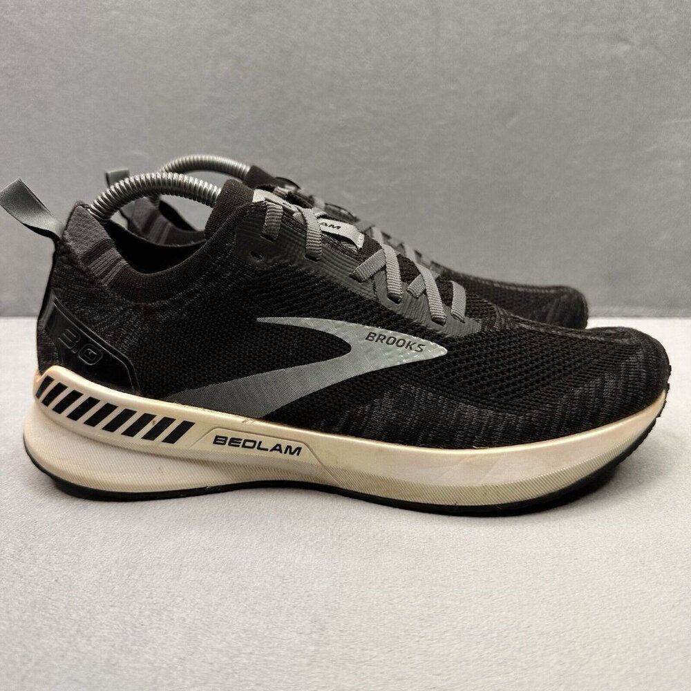 Womens Size 9 (B) Brooks Bedlam 3 Shoes Black Gray Athletic Running‎ Sneakers